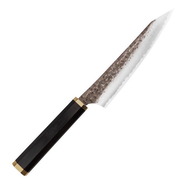 Yu Kurosaki Kokusen Brass Aogami Super/SS Nóż uniwersalny 15 cm