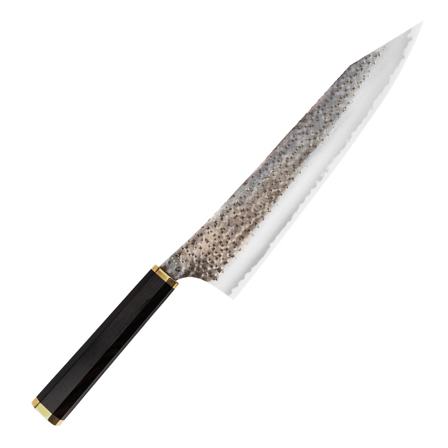 Yu Kurosaki Kokusen Brass Aogami Super/SS Nóż Szefa kuchni 24 cm