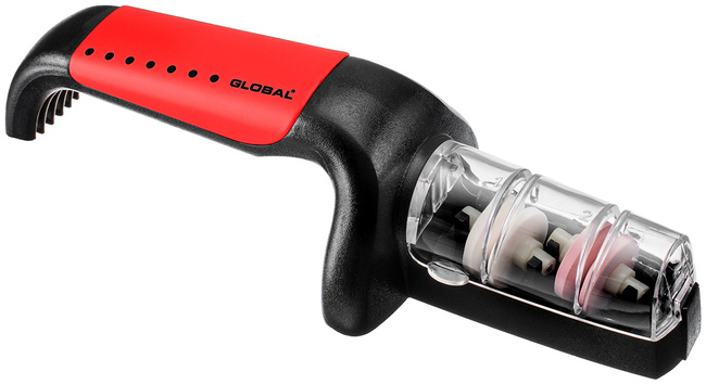 Ceramiczna ostrzałka do noży wodna Global G-91/RB