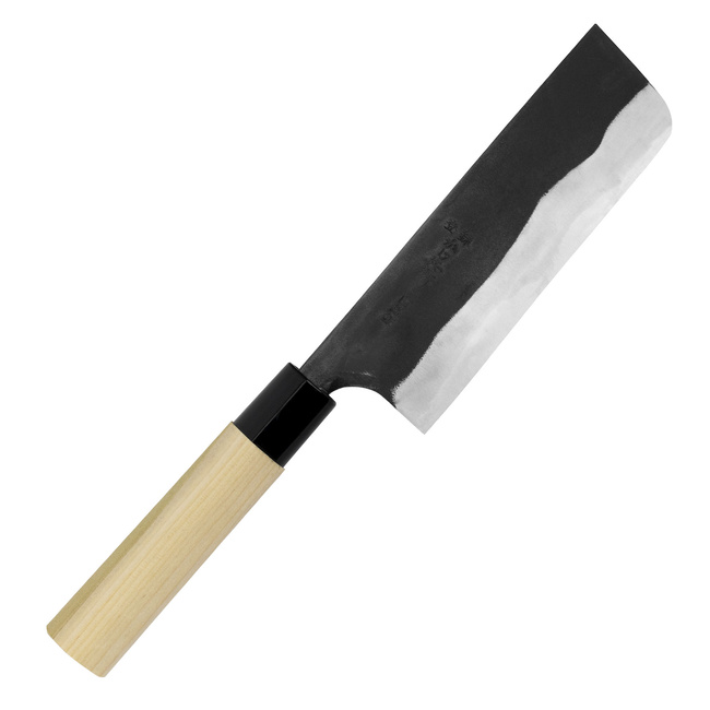 Kajibe Shirogami#2/Iron Nóż Nakiri 15 cm