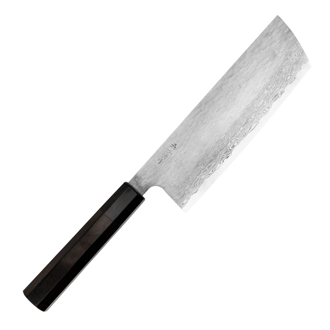 Nigara Hamono VG-XEOS Damascus Nóż Nakiri 16,5 cm