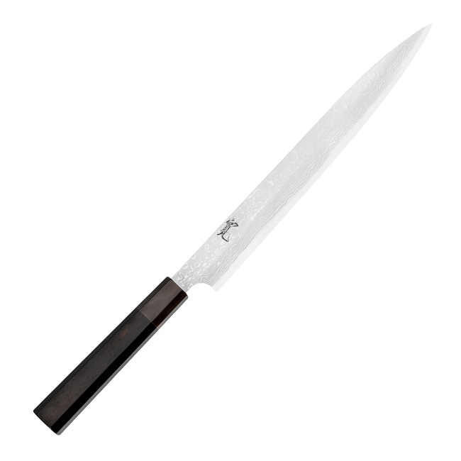 Yauji Aogami#2 Damascus Nóż Yanagiba 30 cm