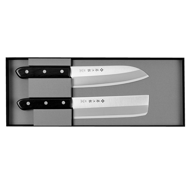 Tojiro DP3 Zestaw Eco Nóż Santoku + Nakiri