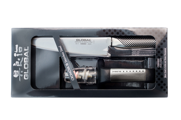 Zestaw Starter Nóż szefa kuchni G-2 + G-91 | Global