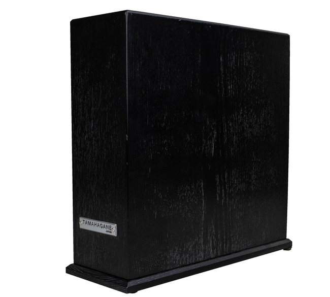 Tamahagane Blok czarny na 8 noży