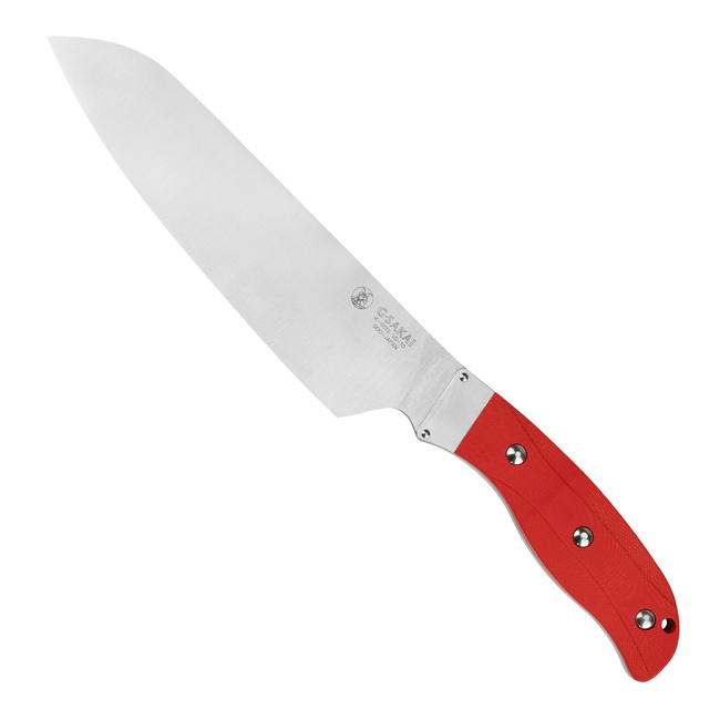 G-Sakai G10 Red VG-10 Santoku 16,5 cm