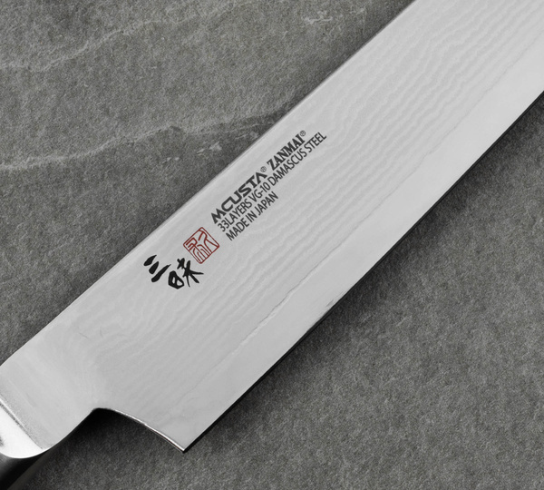 Mcusta Zanmai Classic Damacus VG-10 Nóż Sujihiki 24 cm