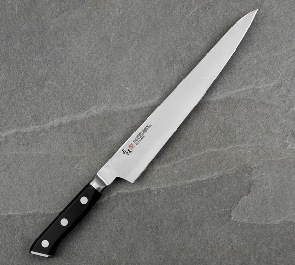 Mcusta Zanmai Classic Damacus VG-10 Nóż Sujihiki 24 cm