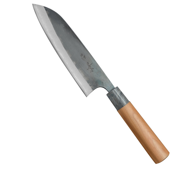 Masakage Mizu Aogami Nóż Santoku 17 cm