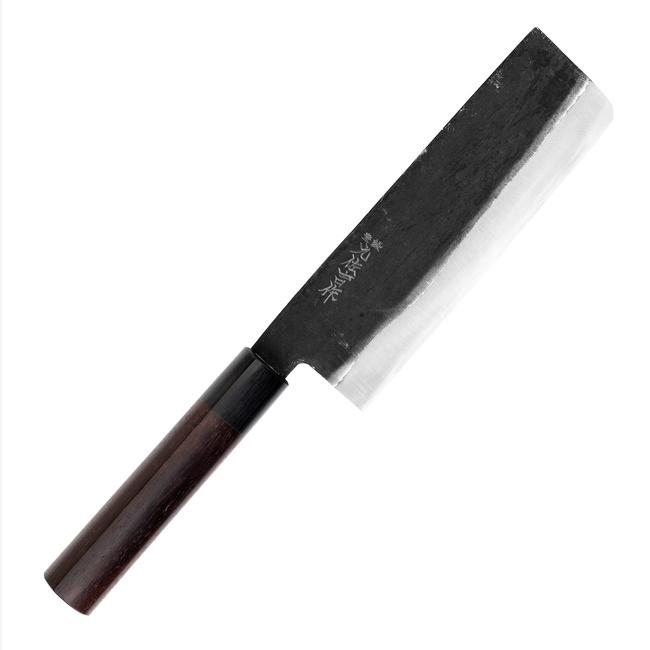 Yoshida Hamono Aogami#2/Iron Nóż Nakiri 16,5 cm