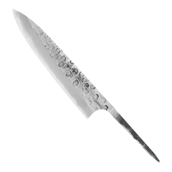 Matsubara Aogami#2/SS Nashiji Hammer Blank Nóż uniwersalny 15 cm