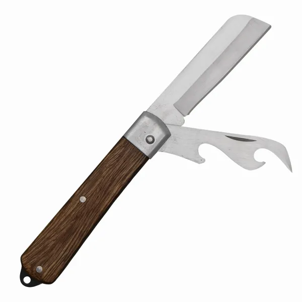 Składany nóż monterski z otwieraczem Sheepsfoot 7,2 cm SK-4