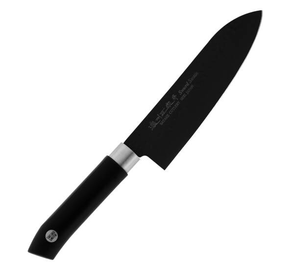 Satake Sword Smith Black Nóż Santoku 17 cm