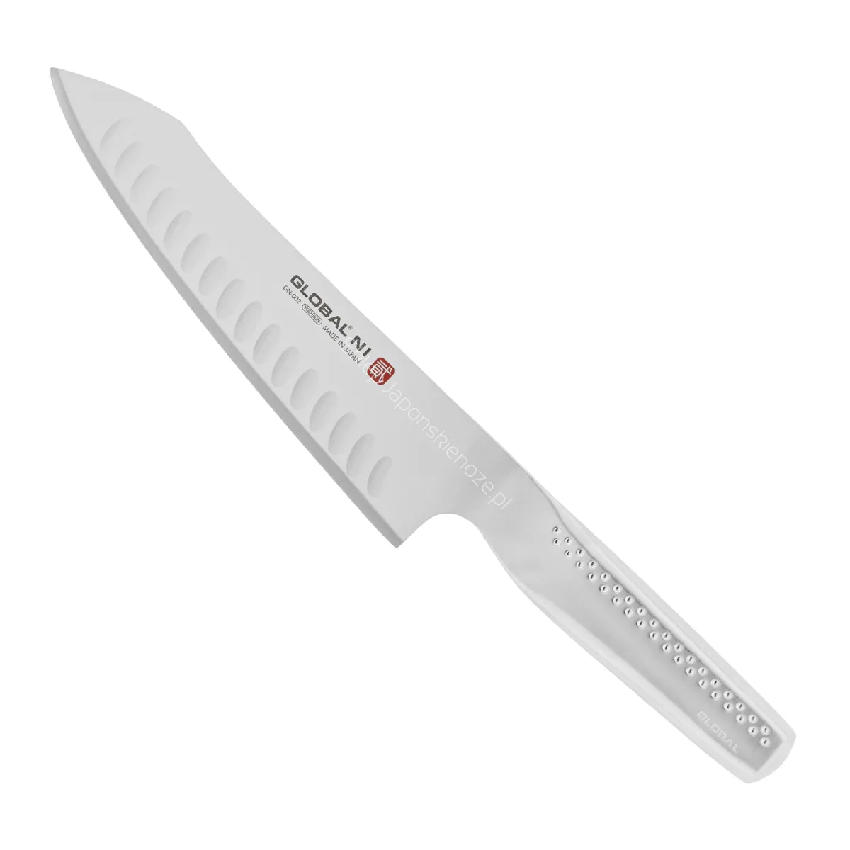 Nóż Szefa orientalny żłobiony 20 cm | Global NI GN-002