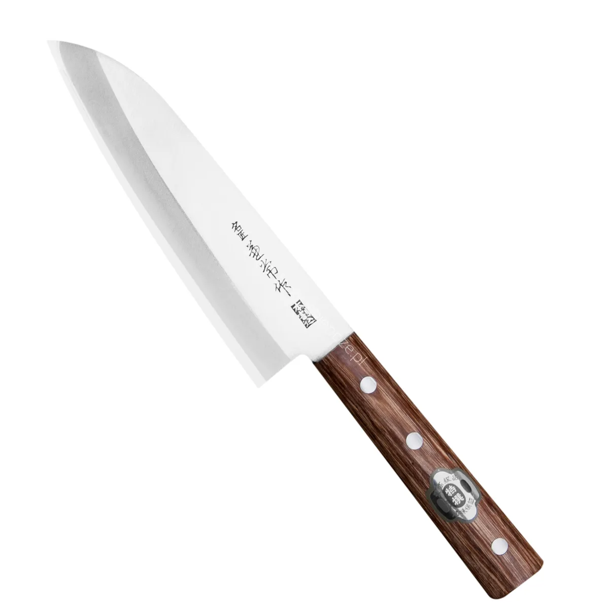 Kanetsune 1000 Shiro-2/SS Nóż Santoku 16,5 cm