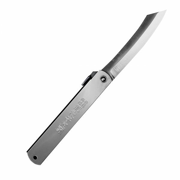 Nóż kieszonkowy Higonokami Kanekoma Mono Silver 9 cm 