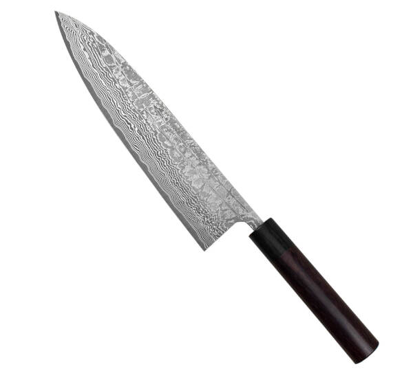 Shiro Kamo SG2 Damascus Nóż Szefa kuchni 24 cm