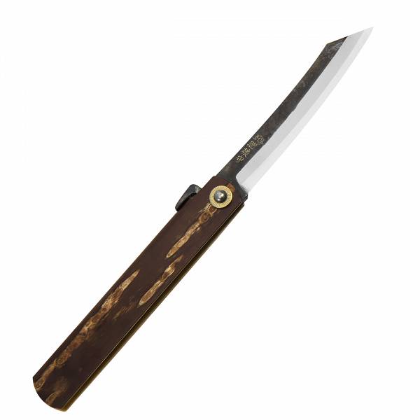 Nóż kieszonkowy Higonokami Kanekoma Kaba Kora Wiśni Aogami#2 9,5 cm