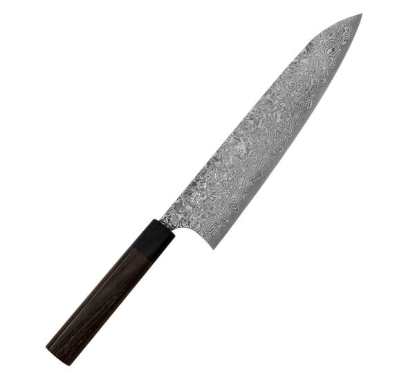 Yoshimi Kato VG-10 NI Black Nóż Szefa kuchni 24 cm
