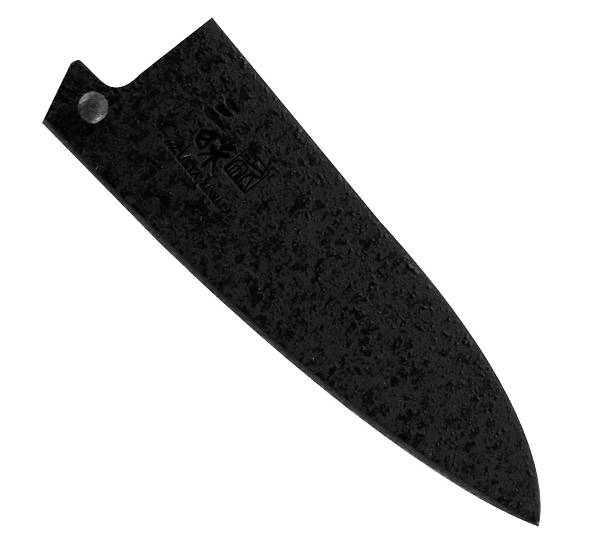 Mcusta Saya Black na nóż do obierania 9 cm